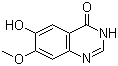 6-Hydroxy-7-methoxy-3,4-dihydroquinazolin-4-one molecular structure (CAS 179688-52-9)