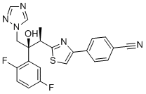 Isavuconazole Impurity 12 molecular structure (CAS 1797905-83-9)