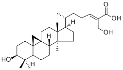 27-羟基芒果醇酸分子结构 (CAS 17983-82-3)
