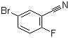 2-氟-5-溴苯腈分子结构 (CAS 179897-89-3)