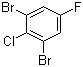 1-Chloro-2,6-dibromo-4-fluorobenzene molecular structure (CAS 179897-90-6)