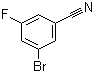 3-Bromo-5-fluorobenzonitrile molecular structure (CAS 179898-34-1)