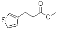 3-Thiophenepropanoic acid methyl ester molecular structure (CAS 179932-05-9)