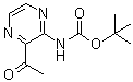 structure of CAS# 1799412-29-5, tert-Butyl (3-acetylpyrazin-2-yl)carbamate