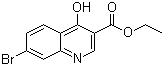 Ethyl 7-bromo-4-hydroxyquinoline-3-carboxylate molecular structure (CAS 179943-57-8)
