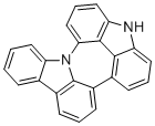 1H-Azepino[2,3,4,5-def:6,7,1-j'k']dicarbazole molecular structure (CAS 1801421-10-2)