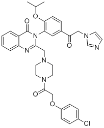 Imidazole ketone erastin molecular structure (CAS 1801530-11-9)