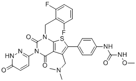 Relugolix Impurity 12 molecular structure (CAS 1801551-07-4)