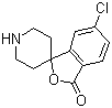 6-Chlorospiro[isobenzofuran-1(3H),4'-piperidin]-3-one molecular structure (CAS 180160-40-1)