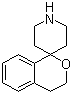 3,4-二氢螺[异苯并吡喃-1,4'-哌啶]分子结构 (CAS 180160-97-8)