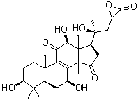 Ganoderlactone D molecular structure (CAS 1801934-15-5)