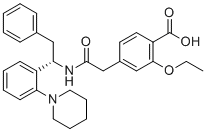 Repaglinide Impurity C molecular structure (CAS 1803084-79-8)