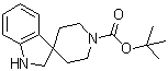 螺[吲哚啉-3,4'-哌啶]-1'-羧酸叔丁酯分子结构 (CAS 180465-84-3)