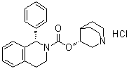 Solifenacin hydrochloride molecular structure (CAS 180468-39-7)