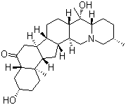 贝母素乙分子结构 (CAS 18059-10-4)