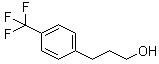 structure of CAS# 180635-74-9, 4-(Trifluoromethyl)benzenepropanol;3-(4-Trifluoromethylphenyl)-1-propanol