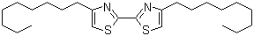 4,4'-二壬基-2,2'-联噻唑分子结构 (CAS 180729-91-3)