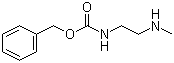 [2-(甲基氨基)乙基]氨基甲酸苄酯分子结构 (CAS 180976-11-8)
