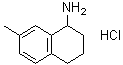 7-Methyl-1,2,3,4-tetrahydronaphthalen-1-amine hydrochloride molecular structure (CAS 1810069-89-6)