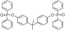 Bisphenol A diphosphate  molecular structure (CAS 181028-79-5)