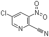 5-Chloro-3-nitropyridine-2-carbonitrile molecular structure (CAS 181123-11-5)