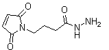 4-Maleimidobutyric acid hydrazide molecular structure (CAS 181148-01-6)