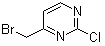 4-Bromomethyl-2-chloropyrimidine molecular structure (CAS 181363-06-4)