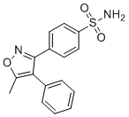 Parecoxib Sulfonamide molecular structure (CAS 181696-12-8)