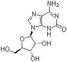 异鸟苷分子结构 (CAS 1818-71-9)