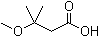3-Methoxy-3-methylbutanoic acid molecular structure (CAS 181819-48-7)