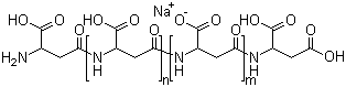 Sodium of polyaspartic acid  molecular structure (CAS 181828-06-8)