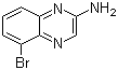 5-Bromoquinoxalin-2-amine molecular structure (CAS 181871-83-0)