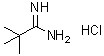 结构式 CAS# 18202-73-8, 叔丁基甲脒盐酸盐