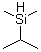 structure of CAS# 18209-61-5, Dimethylisopropylsilane