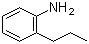 structure of CAS# 1821-39-2, 2-Propylaniline