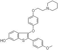 Arzoxifene molecular structure (CAS 182133-25-1)