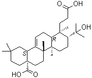 3,4-开环-齐墩果-12-烯-4-醇-3,28-二酸分子结构 (CAS 182249-69-0)