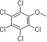 Pentachloroanisole molecular structure (CAS 1825-21-4)