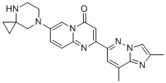 Risdiplam molecular structure (CAS 1825352-65-5)