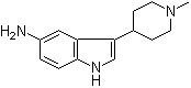 3-(1-Methyl-4-piperidinyl)-1H-indol-5-amine molecular structure (CAS 182564-38-1)