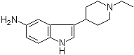 3-(1-Ethyl-4-piperidinyl)-1H-indol-5-amine molecular structure (CAS 182564-46-1)