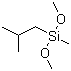 异丁基(甲基)二甲氧基硅烷分子结构 (CAS 18293-82-8)