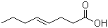 4-辛烯酸分子结构 (CAS 18294-89-8)