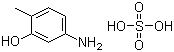 structure of CAS# 183293-62-1, 5-Amino-2-methylphenol sulfate;5-Amino-o-cresol sulfate