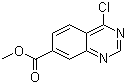 Methyl 4-chloroquinazoline-7-carboxylate molecular structure (CAS 183322-47-6)