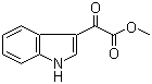 结构式 CAS# 18372-22-0, 吲哚-3-乙醛酸甲酯