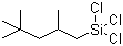 Trichloro(2,4,4-trimethylpentyl)silane molecular structure (CAS 18379-25-4)