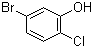 structure of CAS# 183802-98-4, 5-Bromo-2-chlorophenol