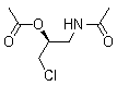 (S)-1-[(Acetylamino)methyl]-2-chloroethyl acetate molecular structure (CAS 183905-31-9)
