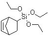结构式 CAS# 18401-43-9, 5-三乙氧基硅烷基-2-降冰片烯